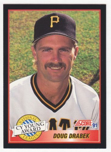 Doug Drabek 91 Score 878 90 CY Young Winner NMT