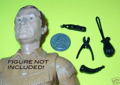 Daniel Boone Action Figure Reissue Bullet Tools H