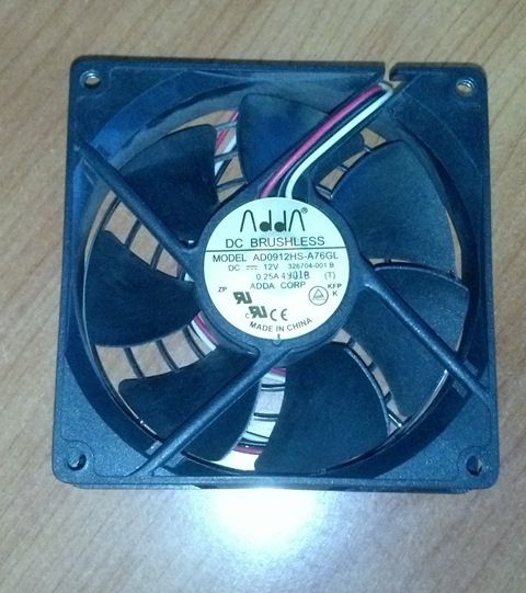 ADDA AD0912HS A76GL 12V DC Brushless Fan