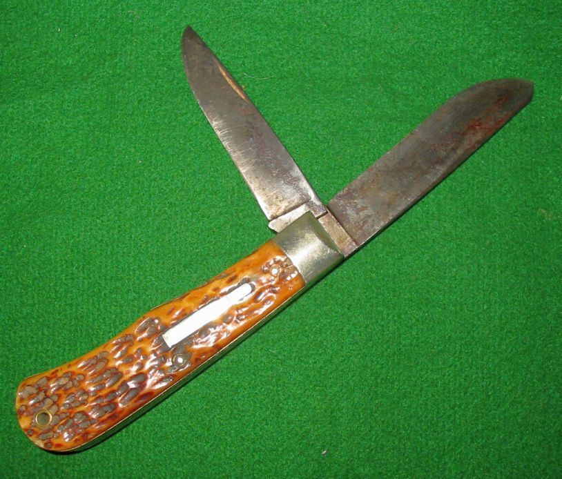 Old Origional 1920s 30s Vintage Remington R1123 Bullet Knife 4 1 2