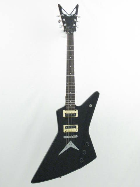 Great Dean Model ZX CBK Classic Black Finish Electric Guitar Blem CA5