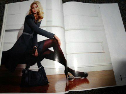 French Elle 10 2007 Daria Werbowy Lingerie Booklet