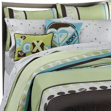 Roxy Kelly Colorblock Twin Twin XL Comforter Sham Sheets Deco Pillows