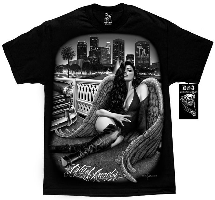  Lowrider Cali Life Angel DGA David Gonzales T Shirt M 4XL