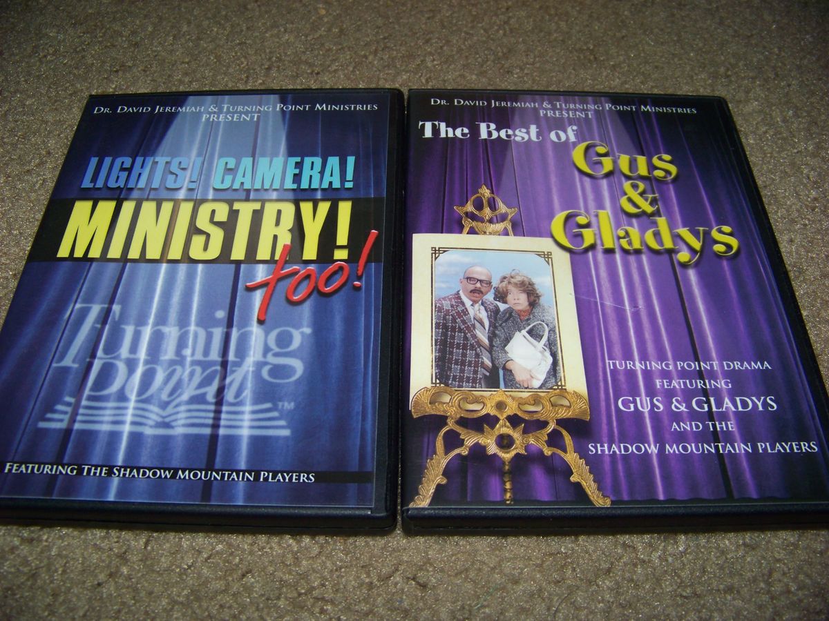 David Jeremiah 2 DVD Lot (Turning Point), Drama & Skits