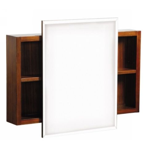 Danze DF034120ZB Mirrored Cabinet Zebra Veneer