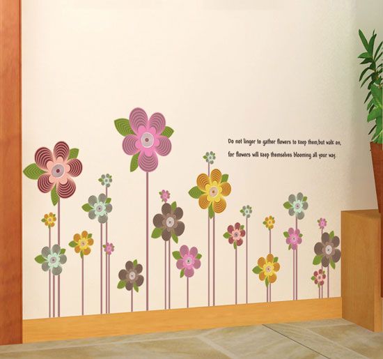  Poem DIY Wall Vinyl Decorative Sticker Mural Decals Bedroom Home Decor