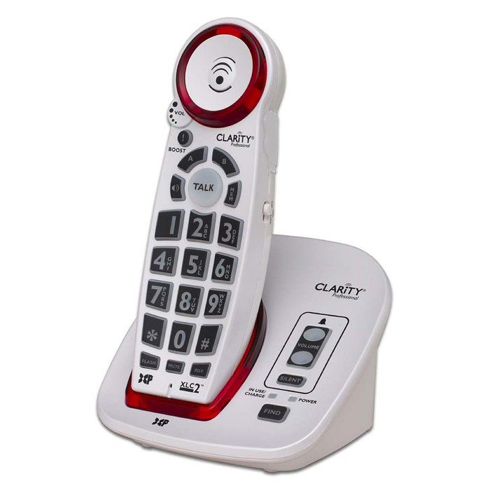 Clarity XLC2 DECT 6 0 Amplified Cordless Big Button Speakerphone