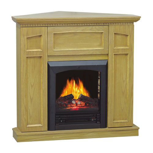 750 1500W Oak Electric Fireplace Heater CSA Csaus New