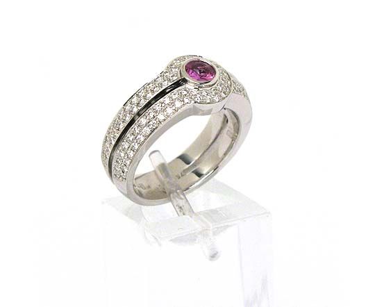 new 18k gold 1 35ct diamonds tourmaline di modolo ring