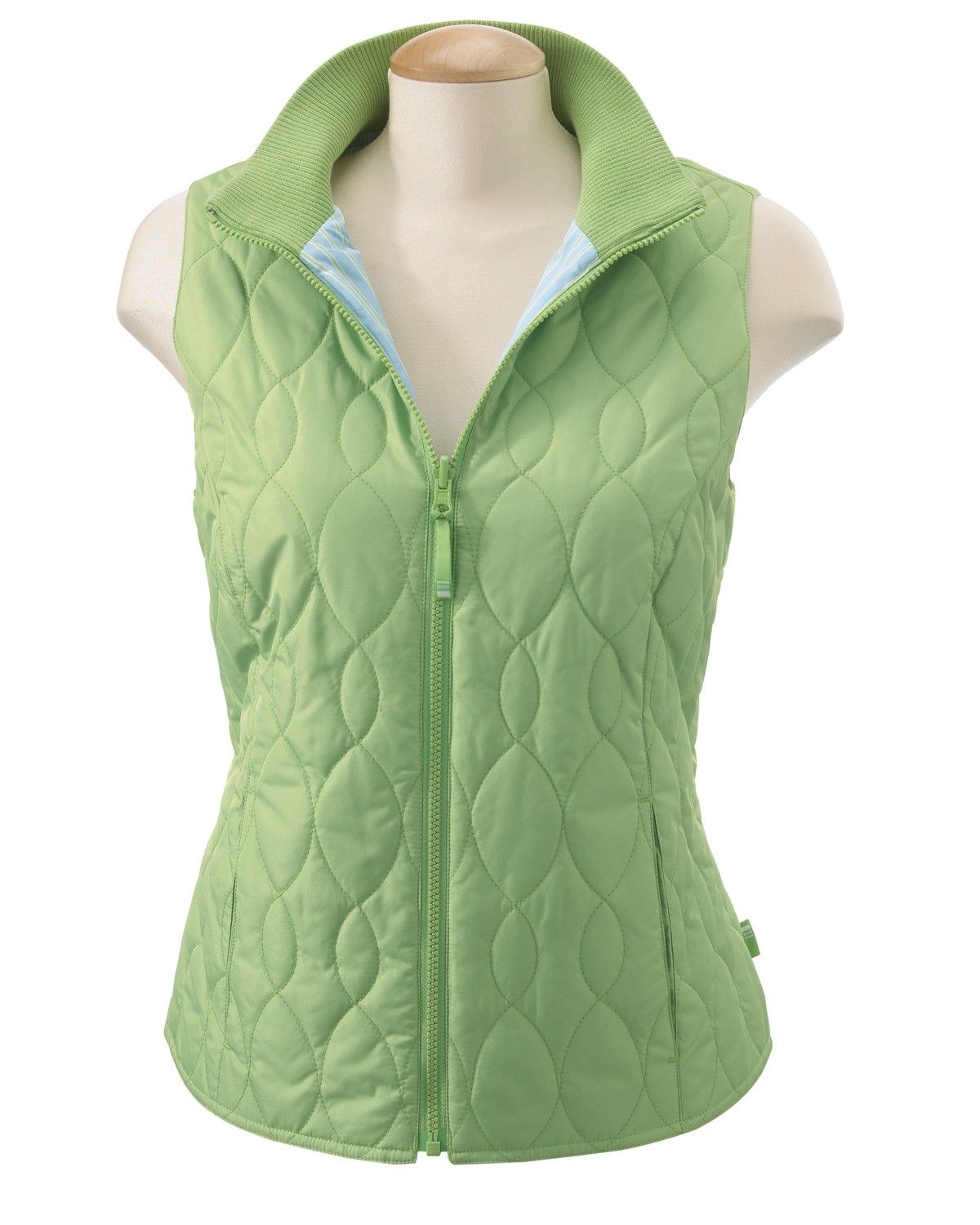 Devon Jones Pink Ladies Signature Quilted Vest DP955W