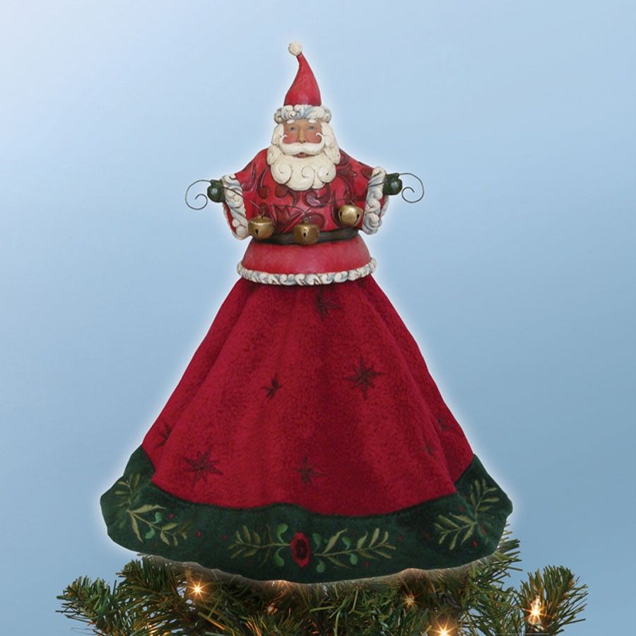 Jim Shore 2010 Tree Topper Santa 4020466