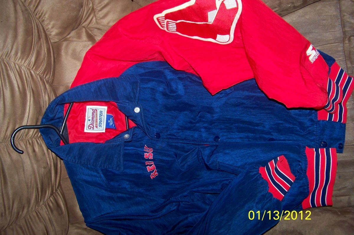 Vintage Boston Redsox Starter Jacket Diamond Collection