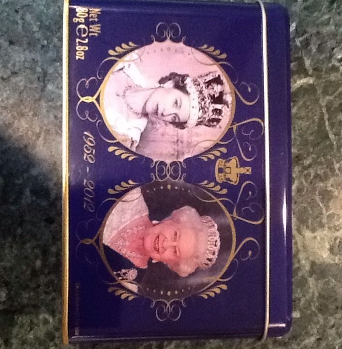 Queen Elizabeth Diamond Jubilee English Tea Collectable Tin