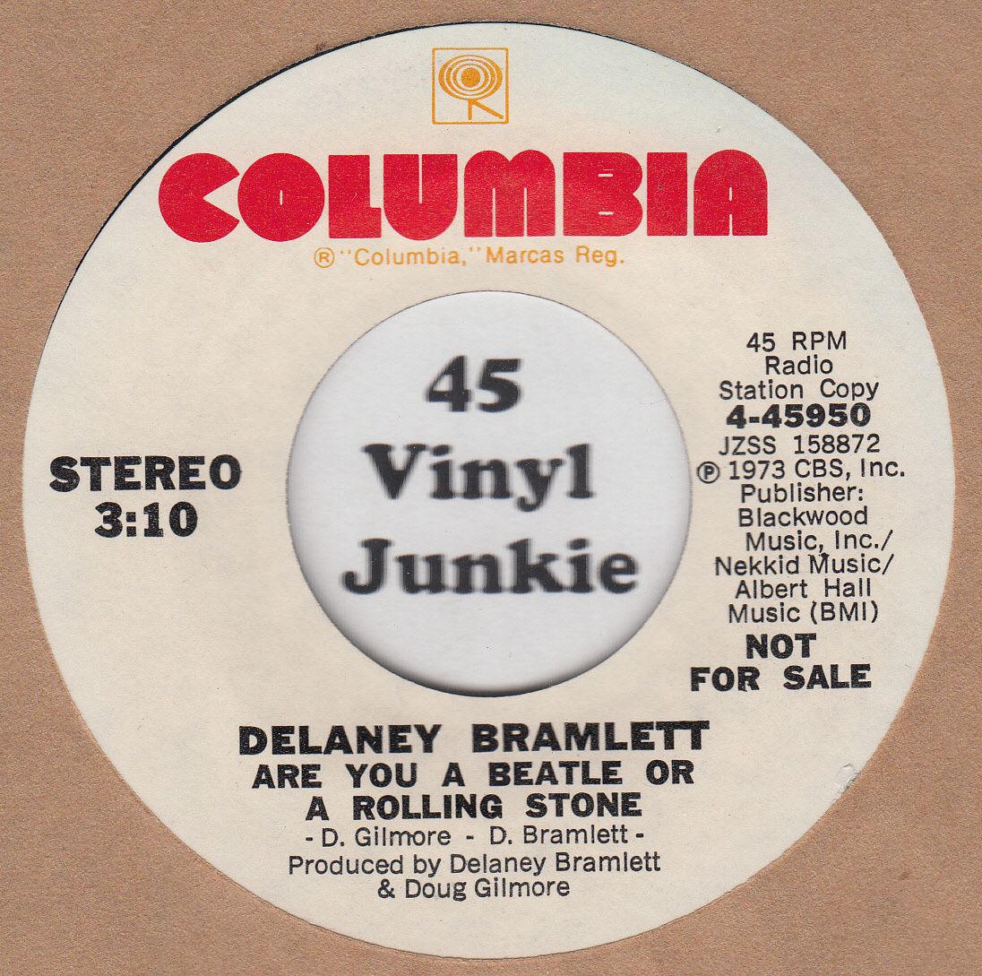 Delaney Bramlett 45 rpm Are You A Beatle Or A Rolling Stone