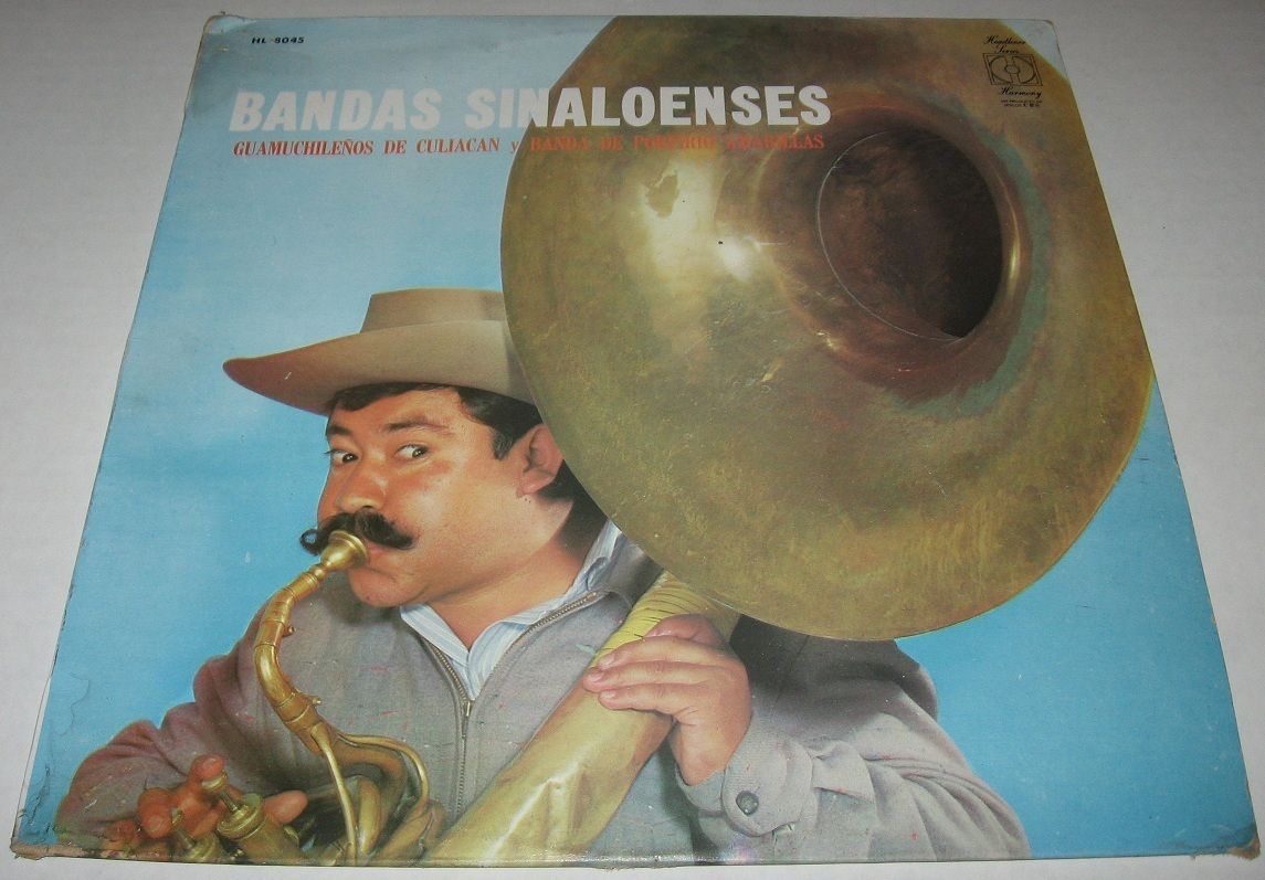 Guamuchileños de Culiacan Banda Porfirio Amarillas LP Bandas