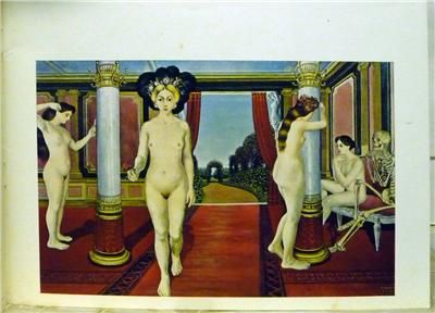  Art Catalog Staempfli Gallery NYC Paul Delvaux Show Illustrated