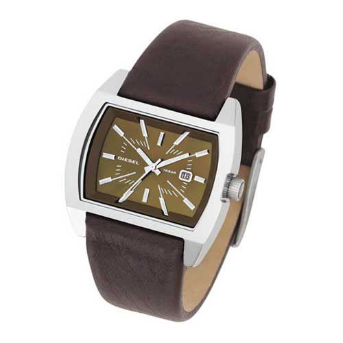 Diesel Analog Leather Strap Womens Wrist Watches DZ5103