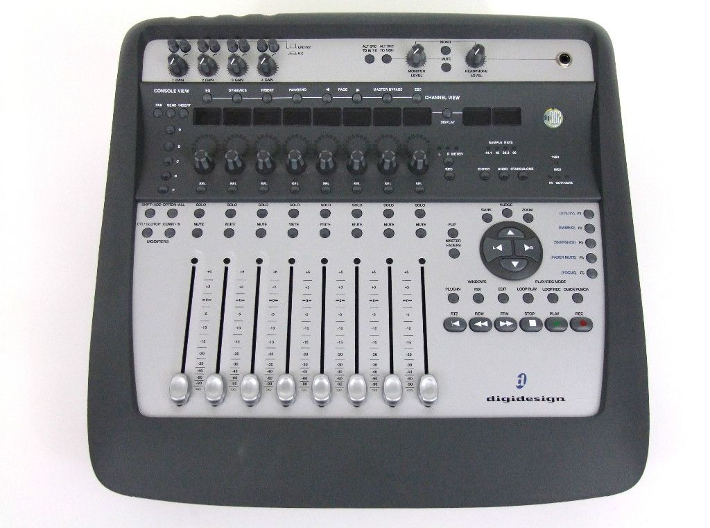 Digidesign Digi 002 Mixer Console Interface