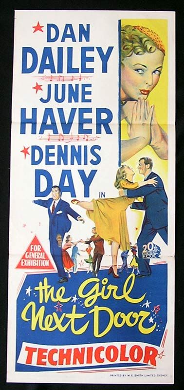  dan dailey june haver dennis day original australian daybill 13