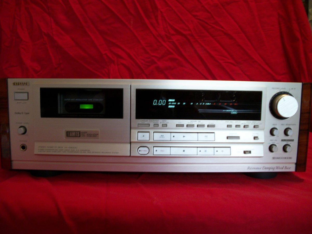Vintage AIWA XK S9000 Cassette Deck with Digital to Analog VERY NICE