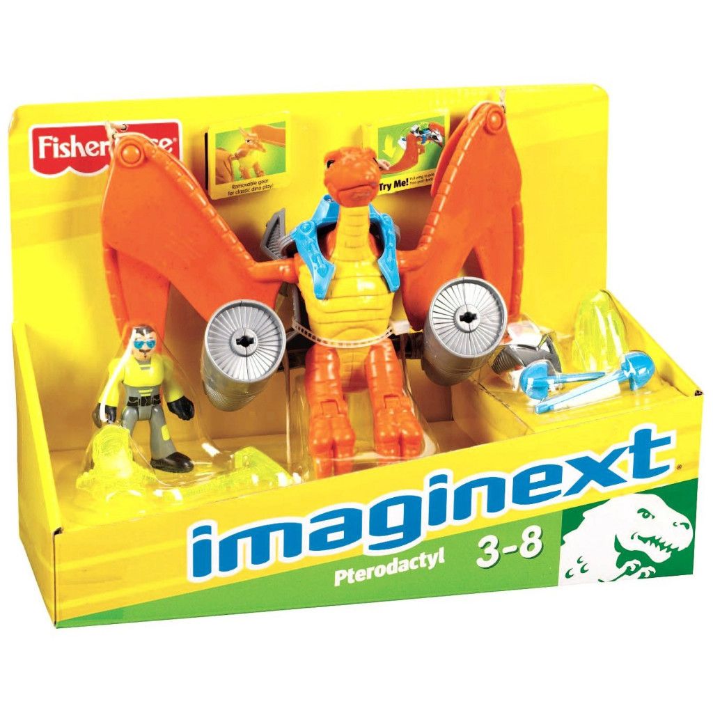 Fisher Price Imaginext Pterodactyl Dinosaur New