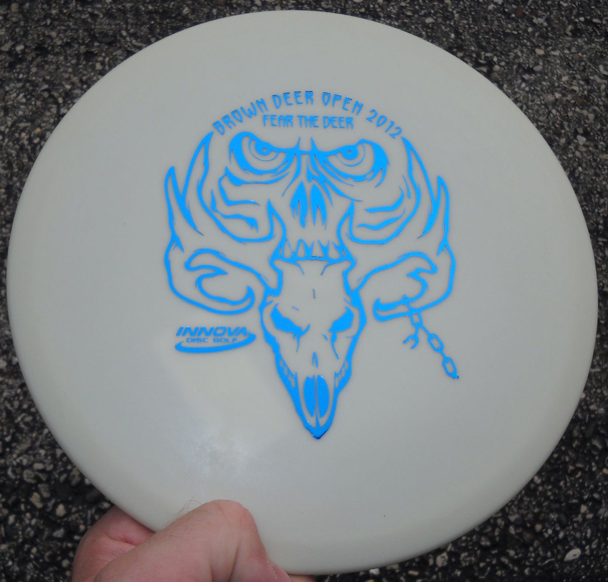 DISC GOLF INNOVA 12X KC PRO RANCHO GLOW ROC 180G FEAR THE DEER STAMP