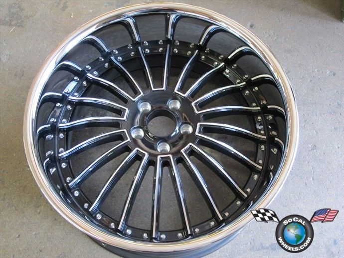 One Lexani LSS11 22 Wheel Rim 25mm Offset 5x120 22x10