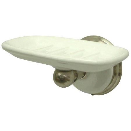 Bathroom Accessory Victorian Soap Dish Satin Nickel