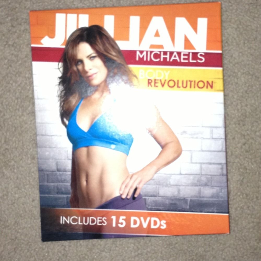 Jillian Michaels Body Revolution Includes 15 DVDs and Resistance Band