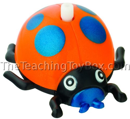 New Wind Up Never Fall Lady Bugs Toy Speech OT Therapy