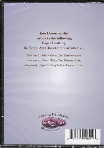 Donna Dewberry in Home Art Paper Crafting Technique Demonstration DVD