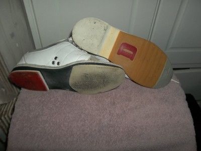 dexter sst 5 white silver rh bowling shoes size 6 1 2