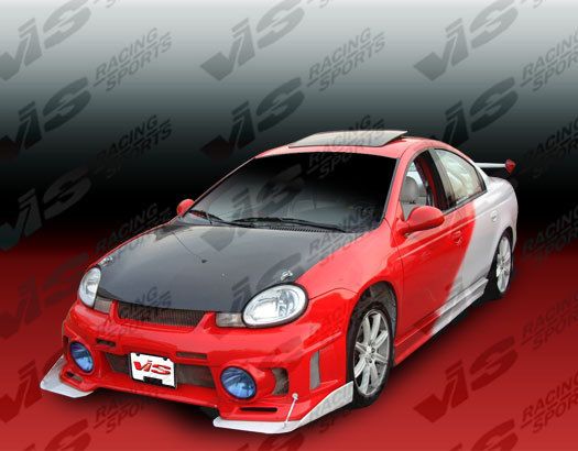 95 99 DODGE NEON CARBON FIBER HOOD