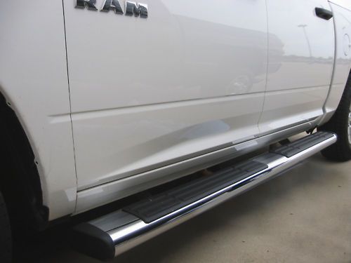 Dodge RAM Quad Cab Step Bars 2009 2011 6 Oval Chrome Lifetime