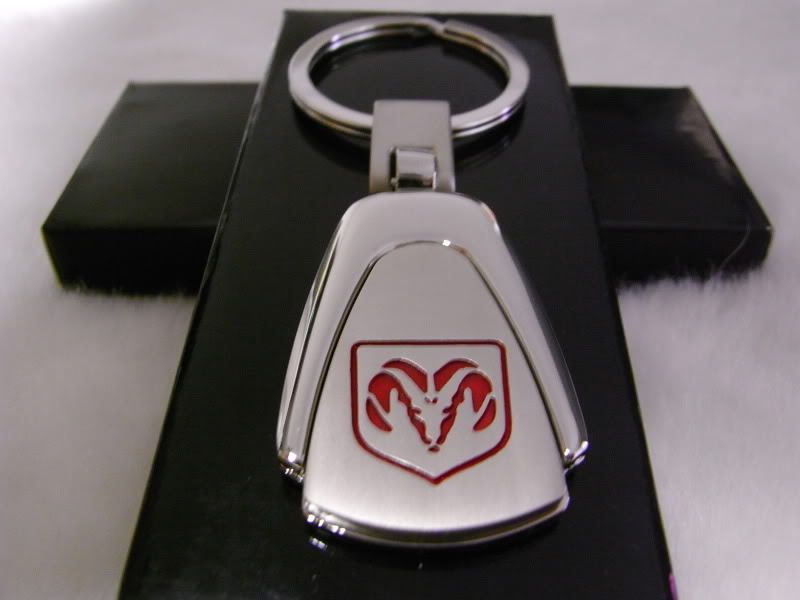 Dodge Key Chain Ring FOB Accessories Holder SRT8 Charger Super Bee