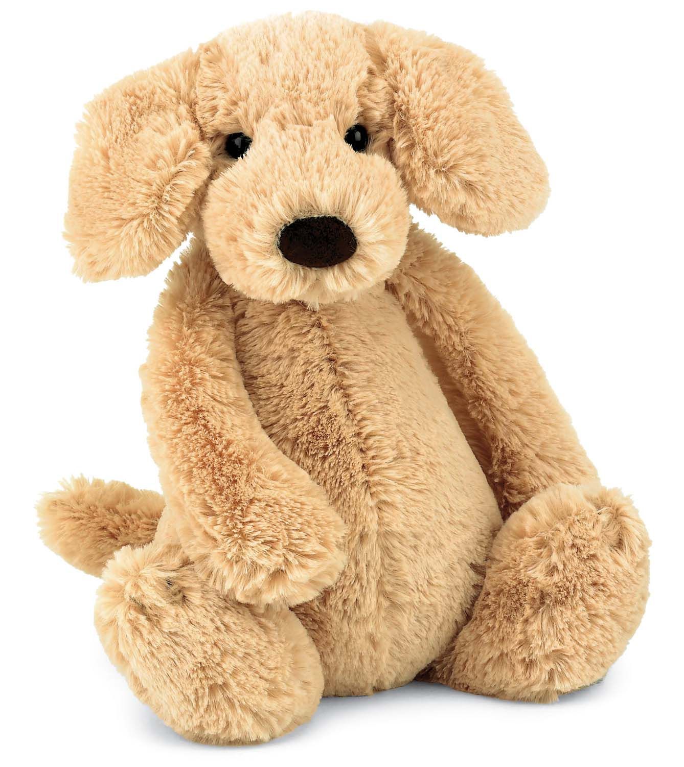 Jellycat Bashful Labrador Dog Stuffed Animal Plush New