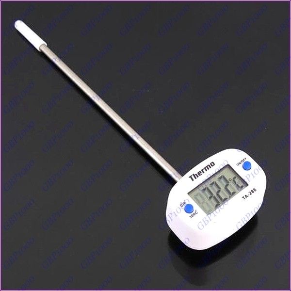 digital cooking food probe meat thermometer kitchen bbq