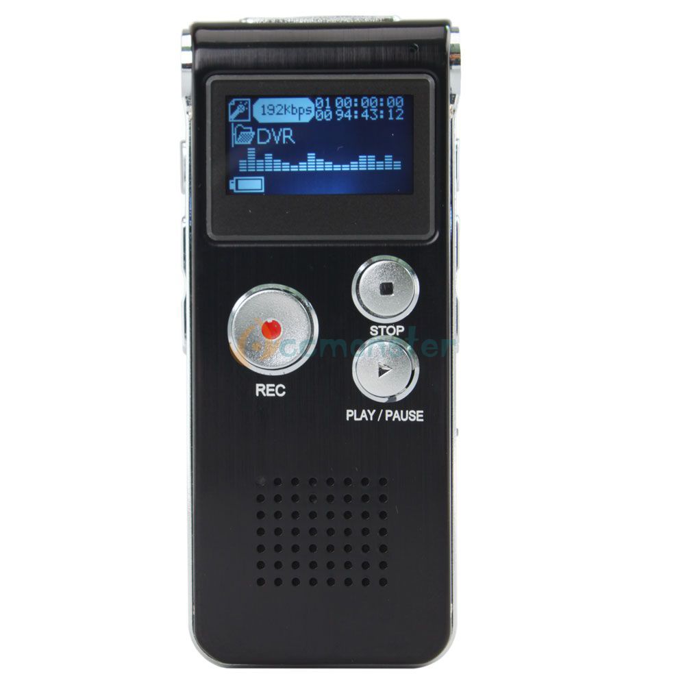  CL R30 650Hr Digital Voice Recorder with U Disk Function Black