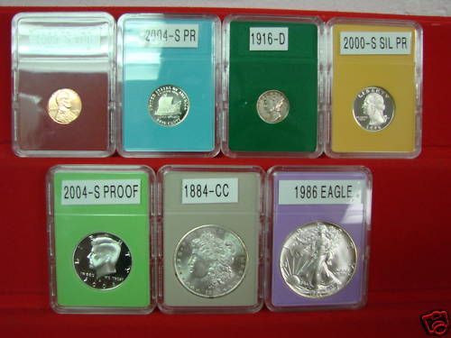 Lot of 25 Dime Slabs 25 New Slabs 18 mm w Box