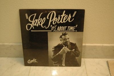 Jake Porter Its About Time Combo ORG SEALED LP