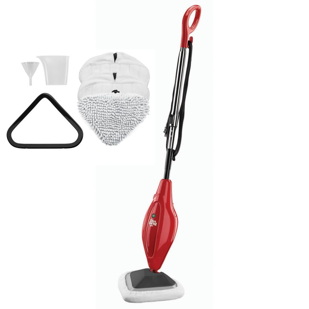 Dirt Devil Steam MOP with Bonus Pads and Carpet Glide