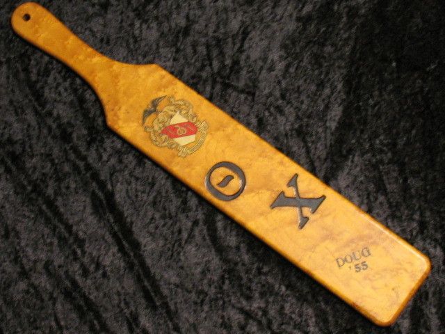  University Of Georgia Delta Beta Chapter Spanking Paddle Doug 1955 NR