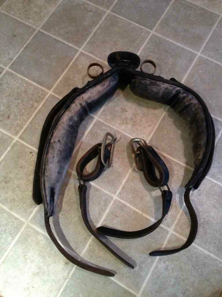 Used Horse Tack Draft Harness Parts Lot 14