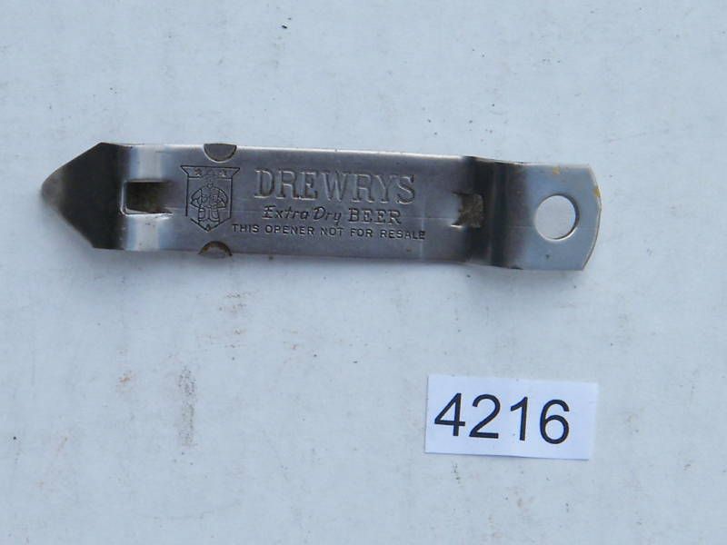 Vintage Drewrys Beer Bottle Can Opener