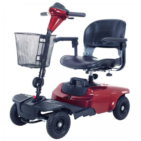 Drive Medical Bobcat 4 Wheel Travel Compact Mobility Scooter 250lb Cap