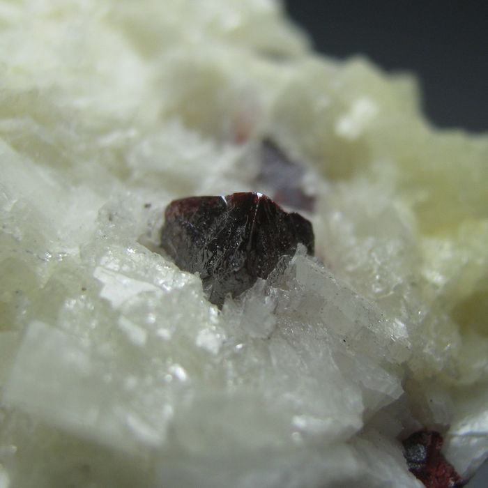 Red Cinnabar Crystal on Dolomite Specimen CBGZ2IF0529