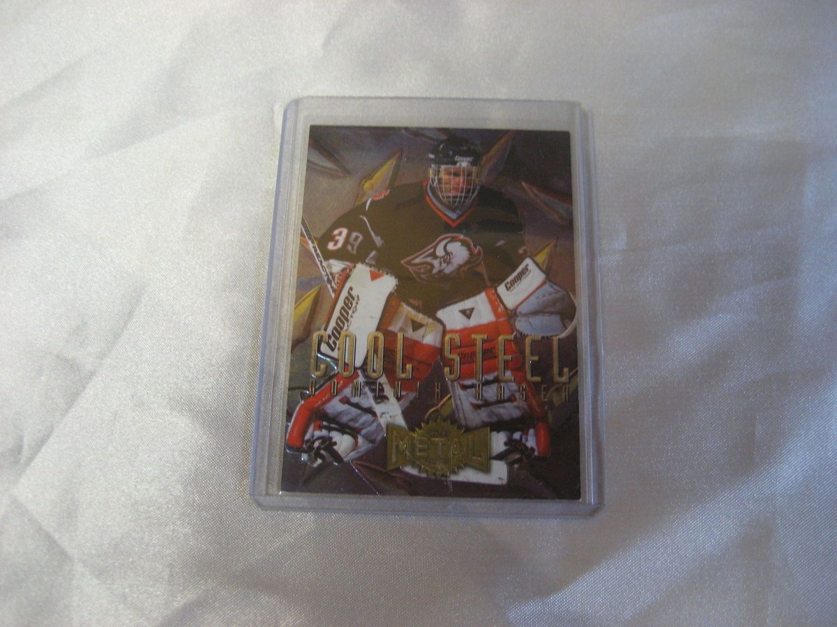 Dominik Hasek 4 Cool Steel Metal Universe 1996 1997