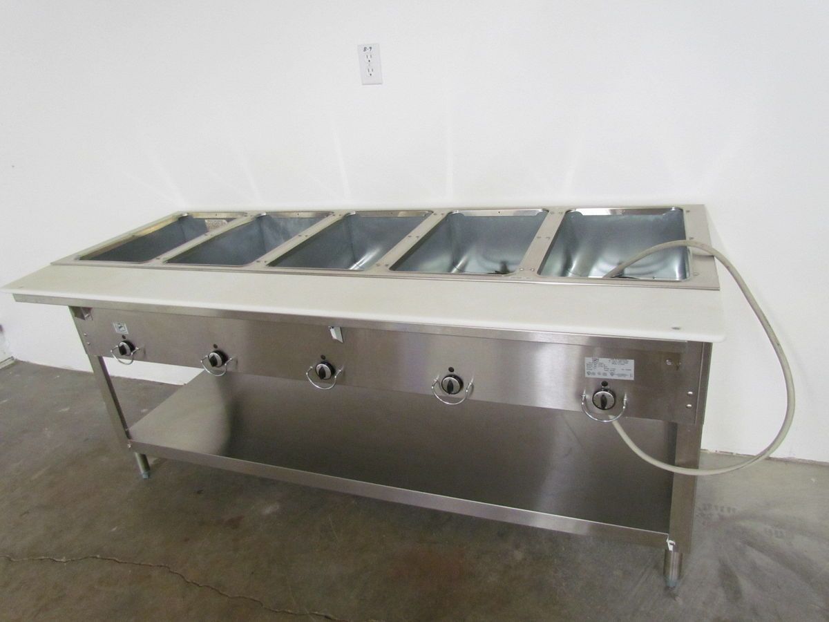 Duke Hot Food Table 5 Well 72 3 8 Length Electric Aerohot Model E305