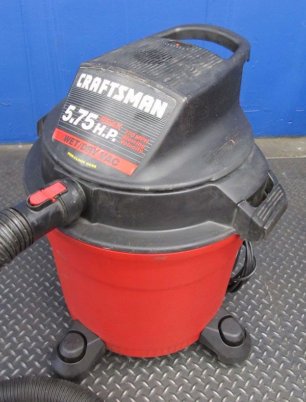 craftsman 16 gallon 5 75 hp wet dry vacuum